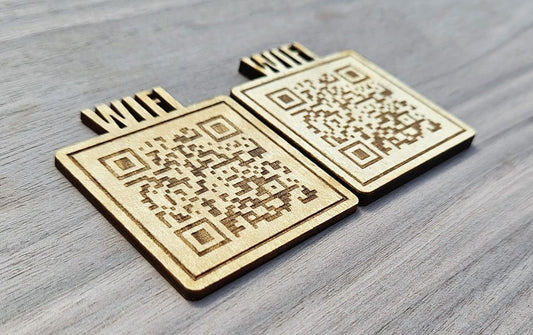 Personalised WiFi Connect Magnet