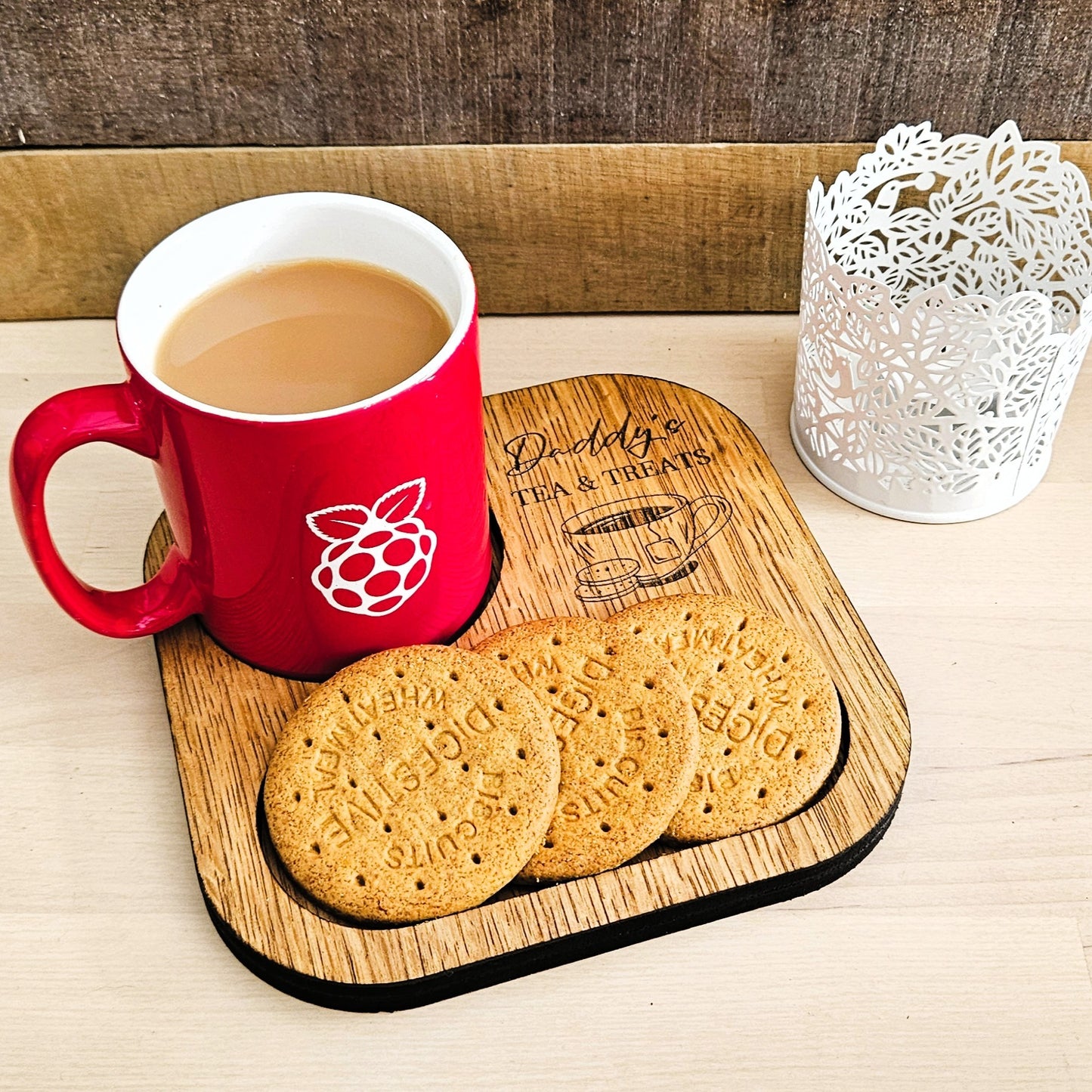 Dad's Tea & Treat Tray