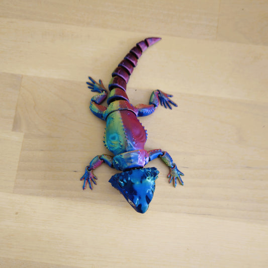 Wiggle-Waggle Companions - Bearded Dragon in Multicolour