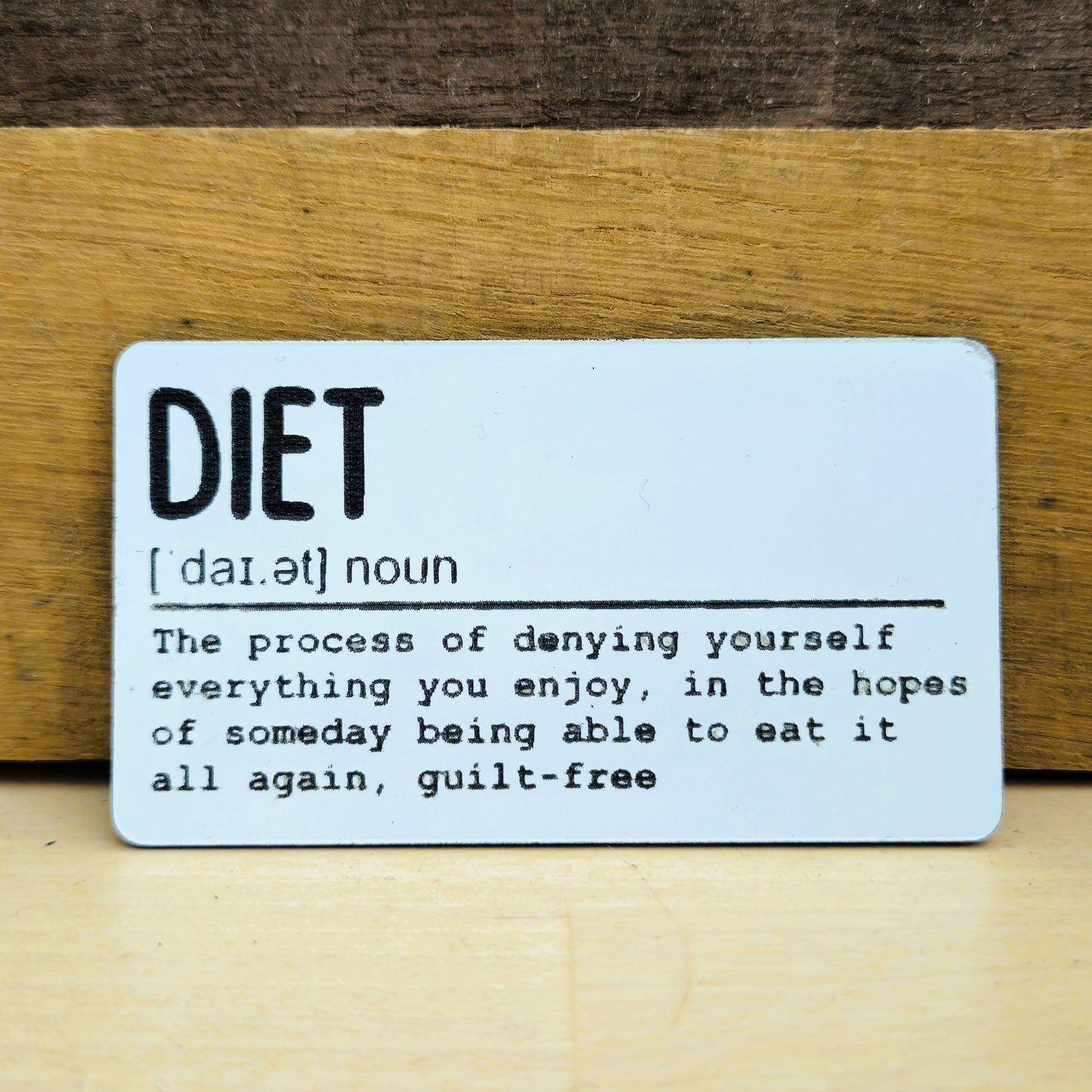 The Dictionary Range: Diet Fridge Magnet