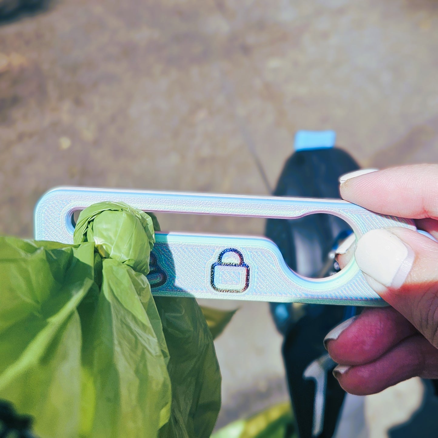 Hands-Free Poop Carrier