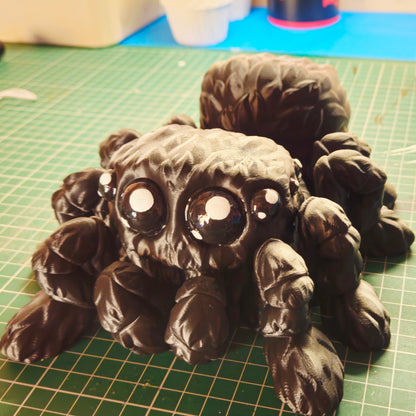 Wiggle-Waggle Companions - XLarge Spider in Black