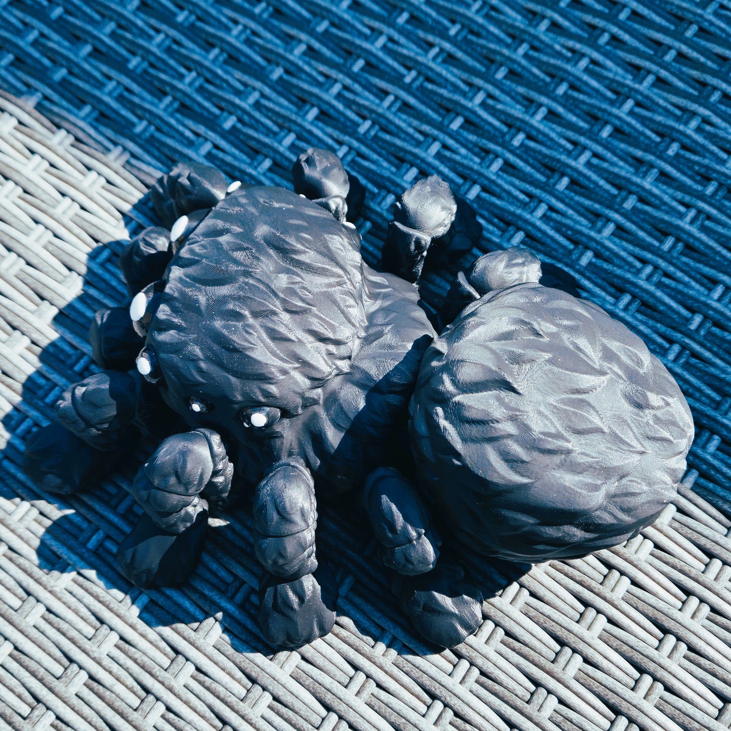 Wiggle-Waggle Companions - XLarge Spider in Black