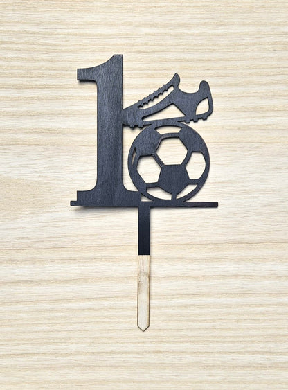Football Fanatics Birthday Cake Toppers