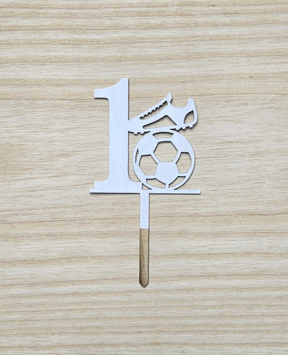 Football Fanatics Birthday Cake Toppers