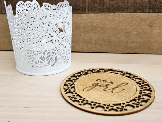 Rustic Baby Photo Milestone Markers