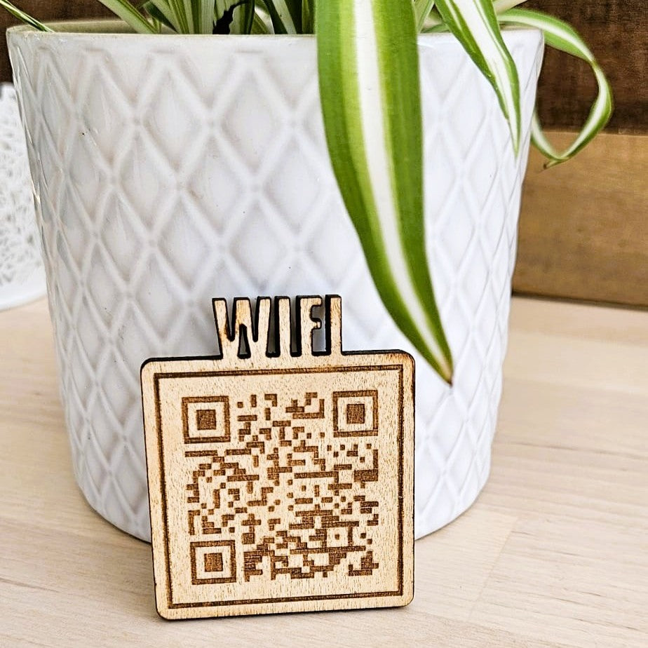 Personalised WiFi Connect Magnet