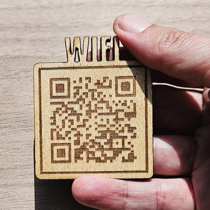 Personalised WiFi Connect Magnet