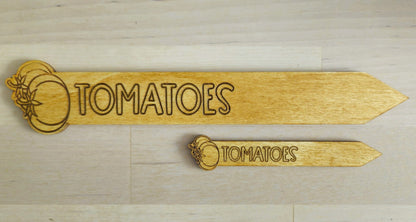 Large Rustic Veggie ID Stakes